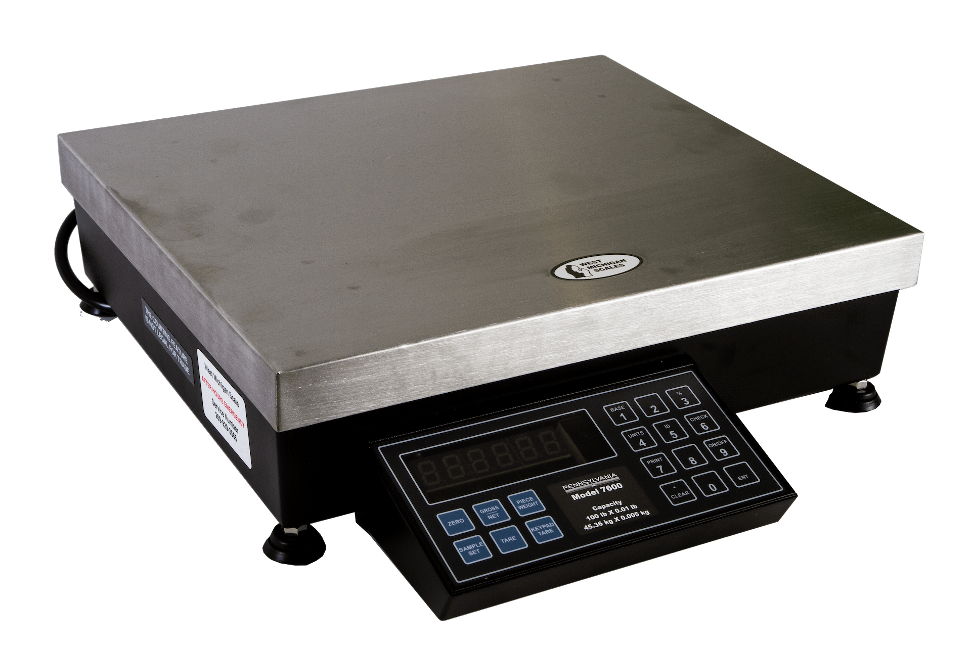 Bench, Floor, Crane, Counting & Wrestling Scales : 60 lb and IP68